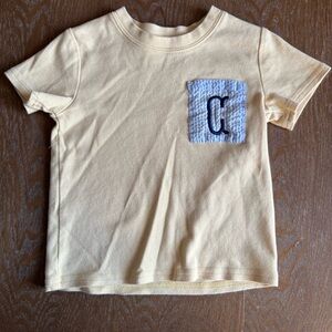Monogrammed C pocket tee